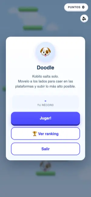 Pantalla del juego Doodle Kobito