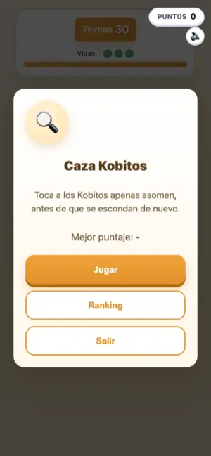 Pantalla del juego Hunt a Kobito