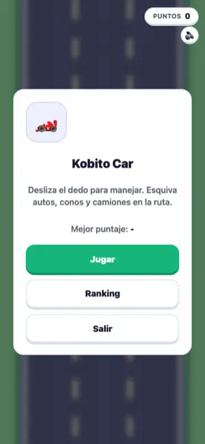 Pantalla del juego Kobito Car